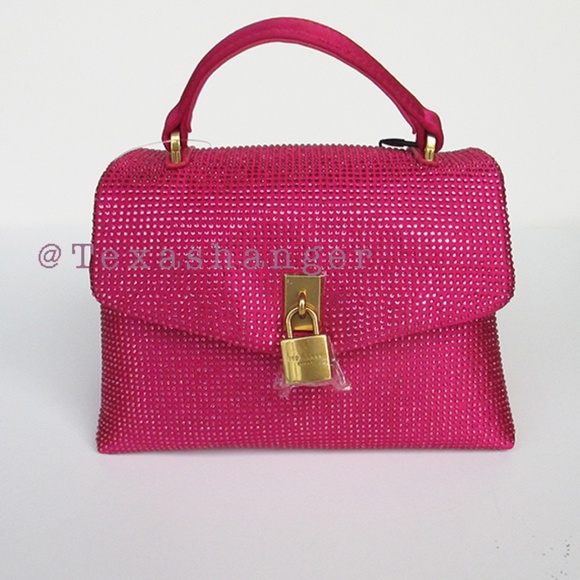 NWT Ted Baker Poppy Mini Satchel Hot Pink - Picture 7 of 10